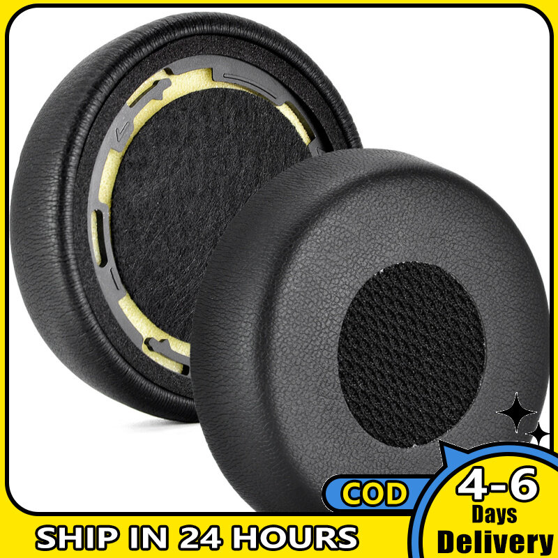 1 Pair Earpads Replacement Compatible For Jabra Evolve 75 75+ / 75 Uc / 75ms Earmuff Sponge Earphone Cover