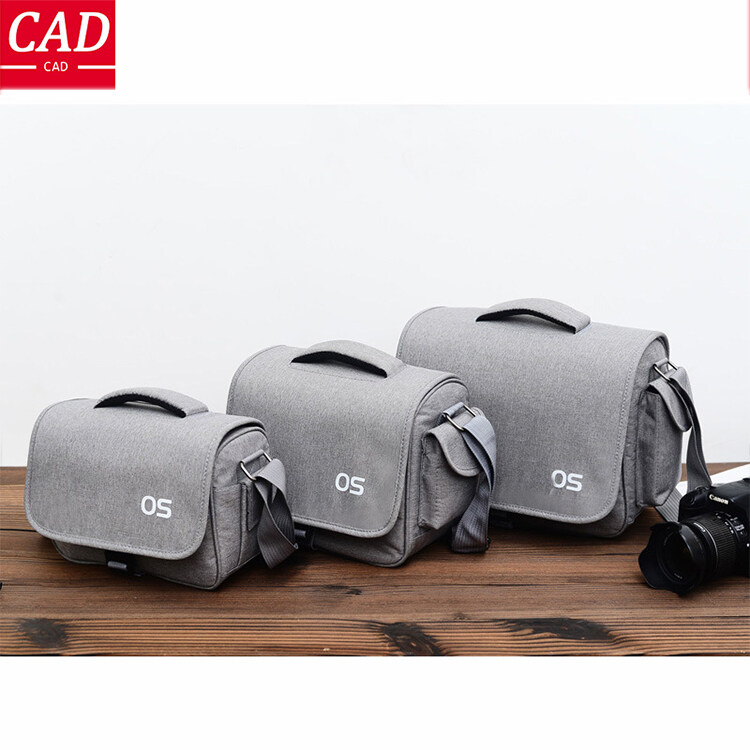 CAD Waterproof Nylon DSLR Camera Shoulder Bag Portable Photography Bag Digital Camera Bag For Canon with Strap