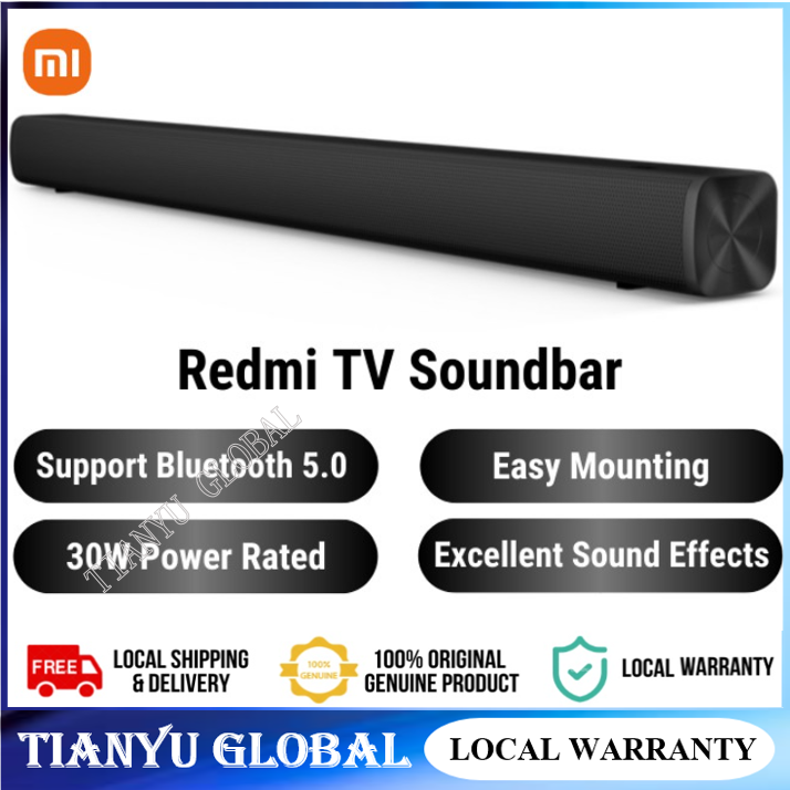 【SG READY STOCK】 ❤ Original Xiaomi Redmi TV Sound Bar Wireless Bluetooth Speaker Soundbar HiFi Sound for Home Theatre Surround Sound