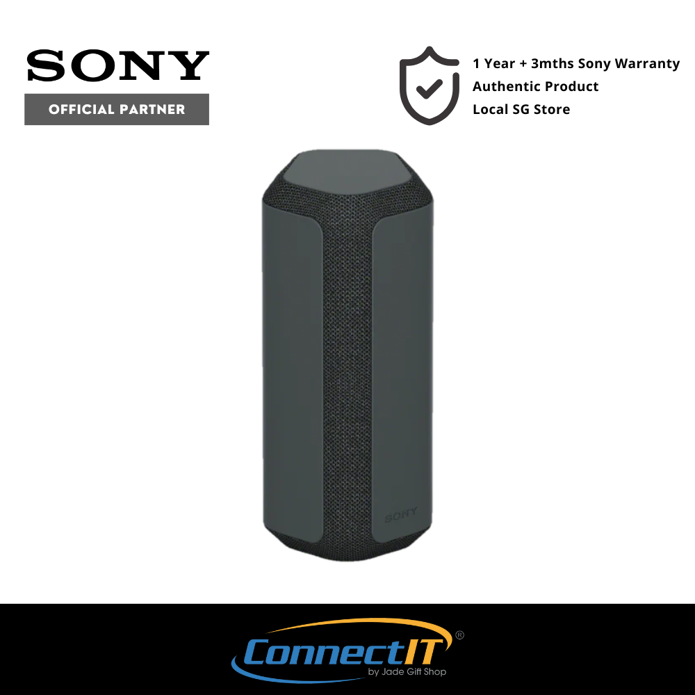 Sony SRS-XE300 Speaker, Wider Sound With Line Shape Sound Diffuser, 24hrs Battery Life, IP67 (1 Year Local Warranty)