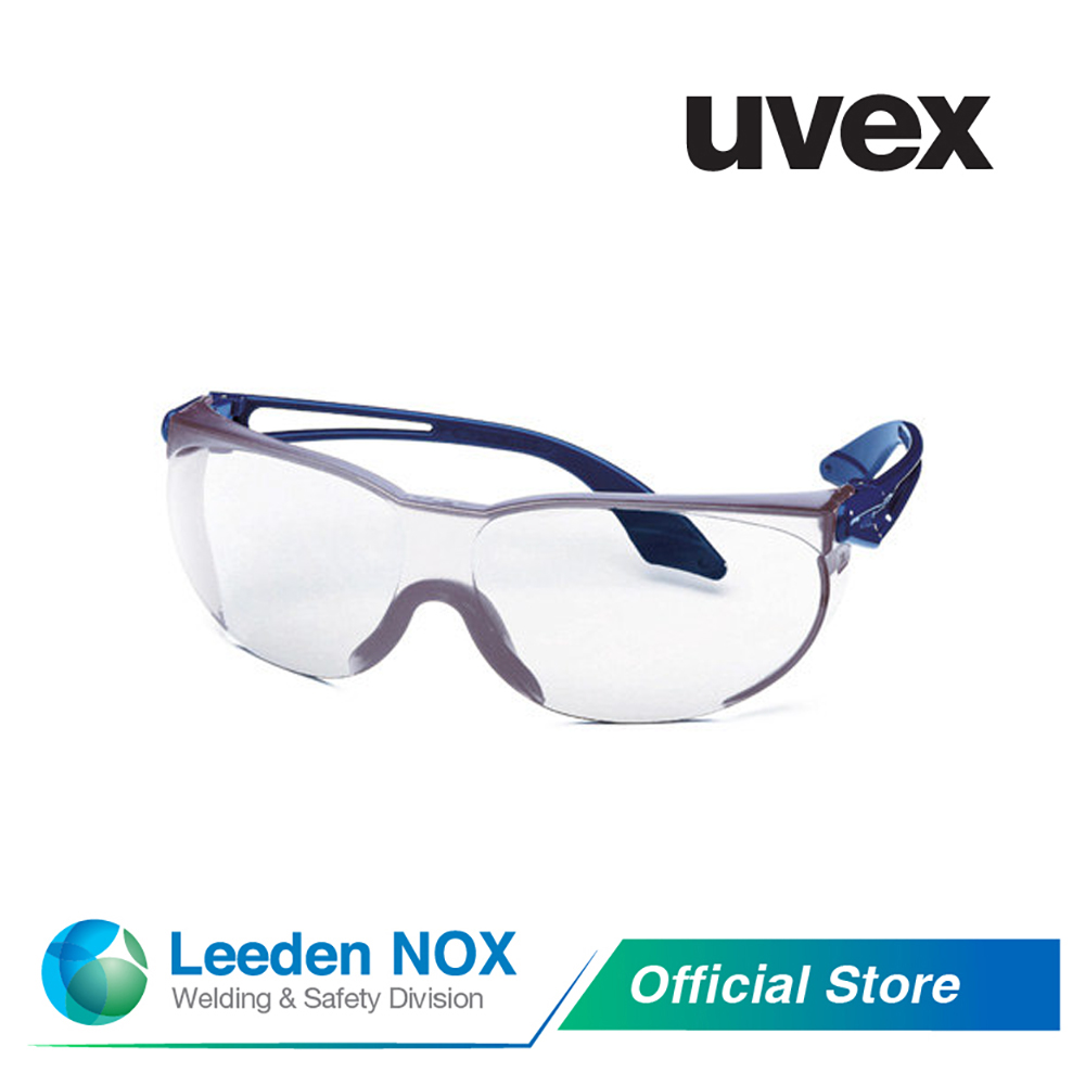 uvex safety skylite clear HC-AF blue frame (part no: 9174465)