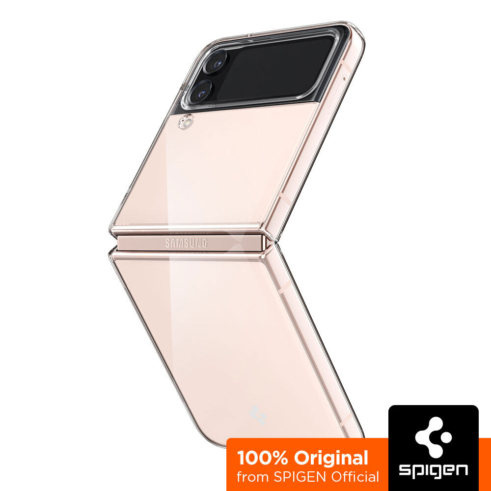 SPIGEN Case for Z Flip 4 [Air Skin] Air-Light Design with Scratch Resistance / Samsung Galaxy Z Flip 4 Case / Galaxy Z Flip 4 Casing / Z Flip 4 Case