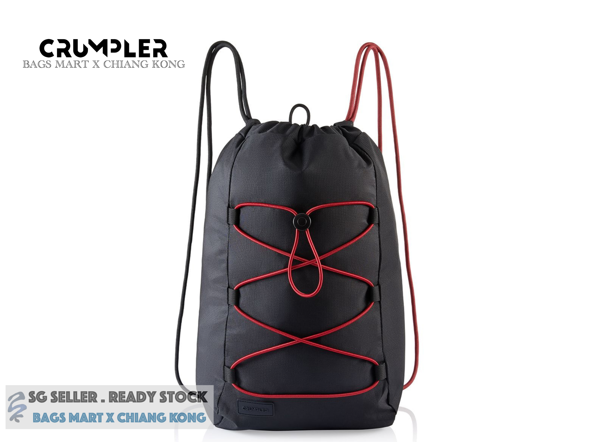 [Bags Mart] Crumpler Squid Pocket—Large/Foldable Backpack/Drawstring backpack/Outdoor Sack